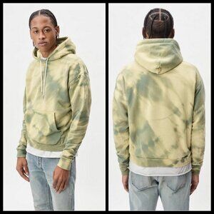 JOHN ELLIOTT Beach Hoodie Sweatshirt Reflection Dye Muir Tie-Dye XS NWT